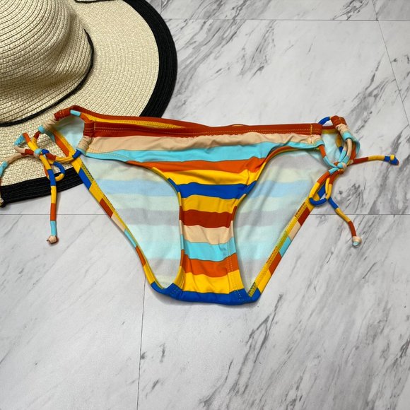 New! The Bikini Lab Tie Side Bikini Bottom - Picture 1 of 12